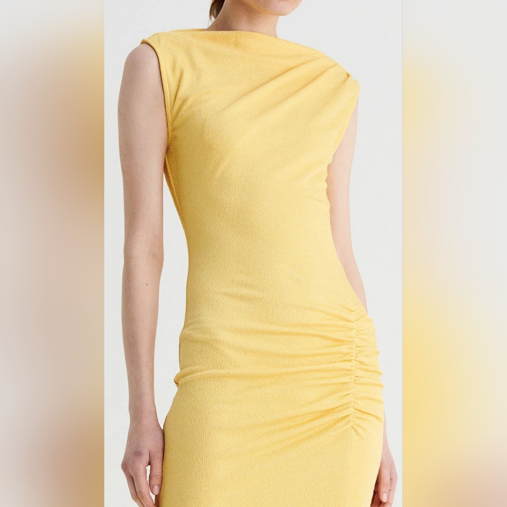 Suboo VEGA ROUCHED MIDI DRESS - Picture 4 of 10
